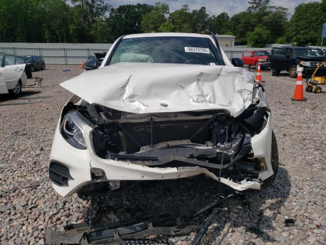 WDC0J4KB7KF668262 - 2019 MERCEDES-BENZ GLC COUPE 300 4MATIC WHITE photo 5