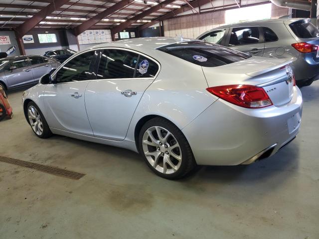 2G4GV5GV4D9249987 - 2013 BUICK REGAL GS SILVER photo 2