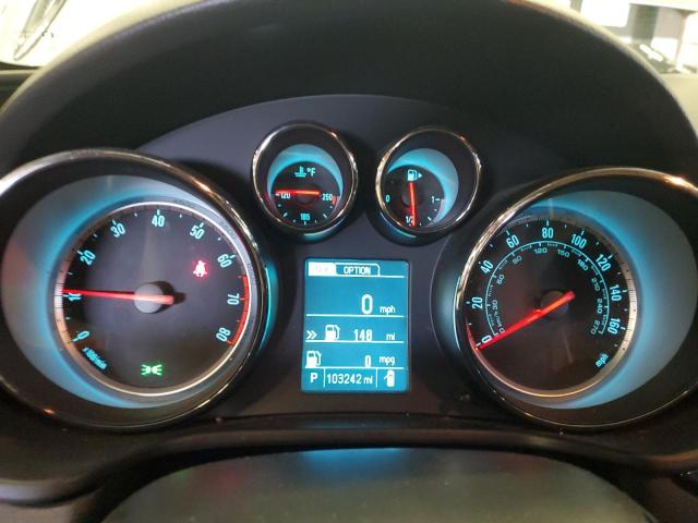 2G4GV5GV4D9249987 - 2013 BUICK REGAL GS SILVER photo 9