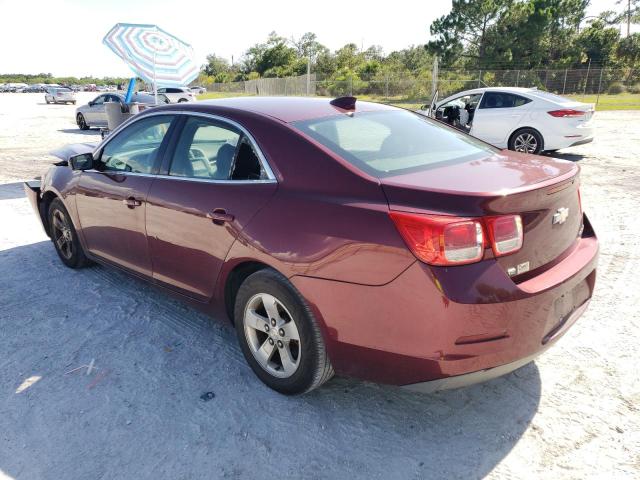 1G11C5SA6GF107813 - 2016 CHEVROLET MALIBU LIM LT BURGUNDY photo 2