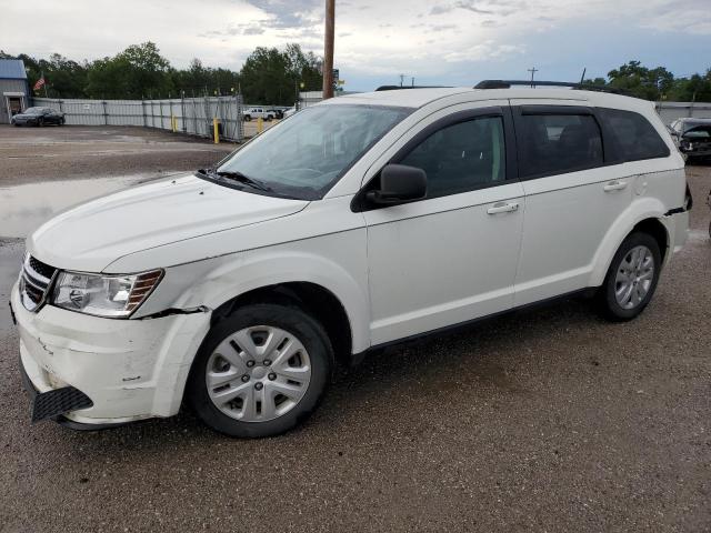 3C4PDCAB1KT872777 - 2019 DODGE JOURNEY SE WHITE photo 1