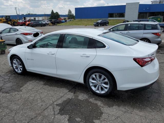 1G1ZD5ST2NF121514 - 2022 CHEVROLET MALIBU LT WHITE photo 2