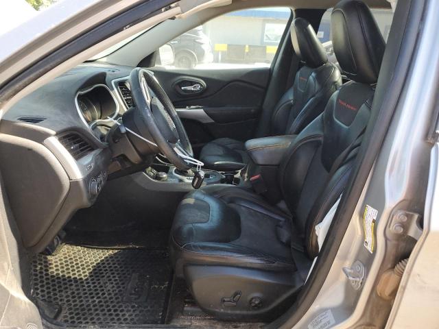 1C4PJMBSXHW616640 - 2017 JEEP CHEROKEE TRAILHAWK SILVER photo 7