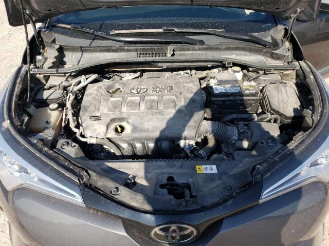 JTNKHMBX5K1032289 - 2019 TOYOTA C-HR XLE CHARCOAL photo 11