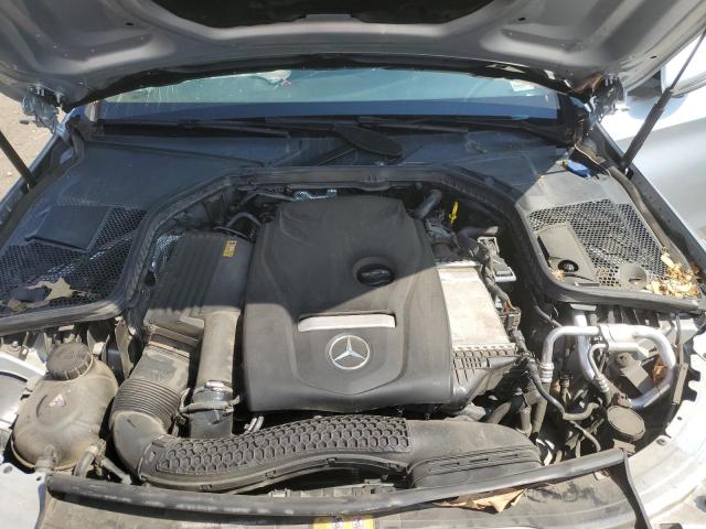 WDDWF4KB4JR420295 - 2018 MERCEDES-BENZ C 300 4MATIC SILVER photo 11