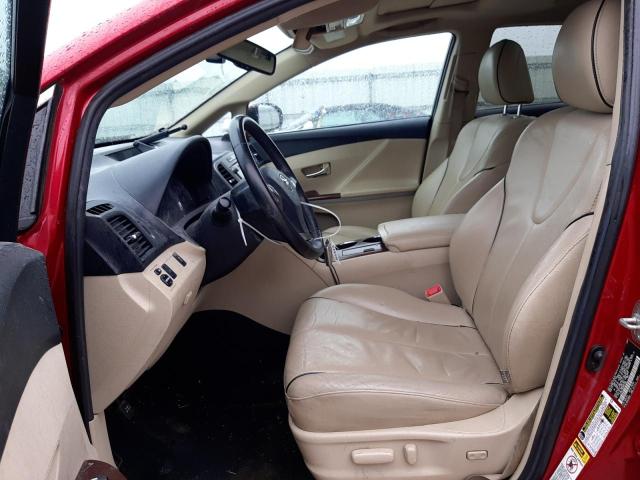 4T3BK11A69U021069 - 2009 TOYOTA VENZA RED photo 7