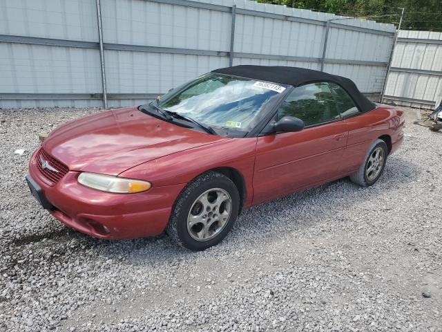 3C3EL55H9YT246413 - 2000 CHRYSLER SEBRING JXI BURGUNDY photo 1