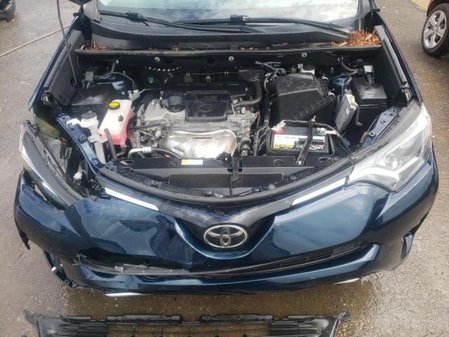 2T3RFREV2HW602307 - 2017 TOYOTA RAV4 XLE BLUE photo 12