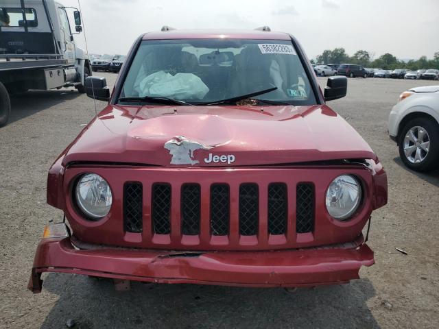 1C4NJRFB1HD208747 - 2017 JEEP PATRIOT LATITUDE RED photo 5