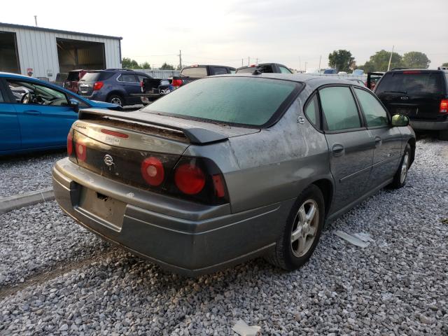 2G1WH52K949263641 - 2004 CHEVROLET IMPALA LS GRAY photo 4