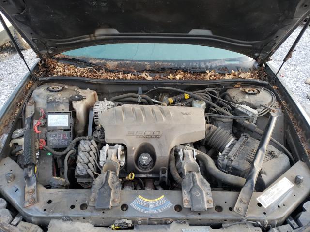 2G1WH52K949263641 - 2004 CHEVROLET IMPALA LS GRAY photo 7