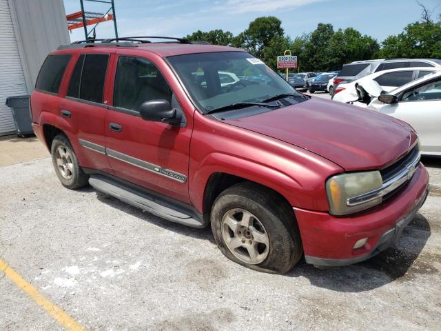 1GNDT13S322143342 - 2002 CHEVROLET TRAILBLAZE MAROON photo 4