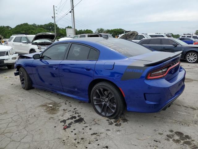 2C3CDXCT1NH213577 - 2022 DODGE CHARGER R/T BLUE photo 2