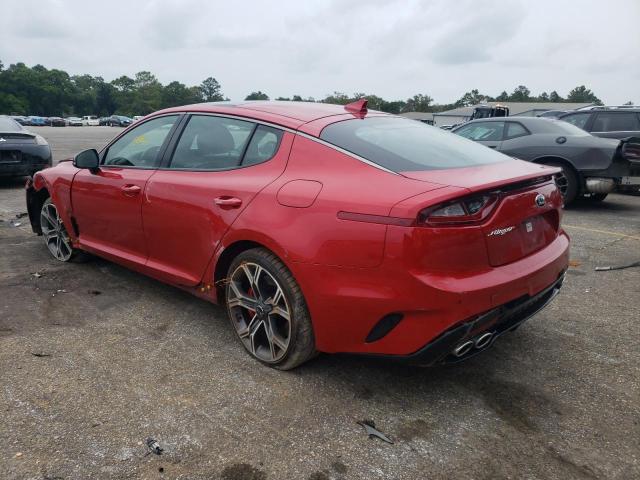 KNAE55LCXJ6040026 - 2018 KIA STINGER GT2 RED photo 2