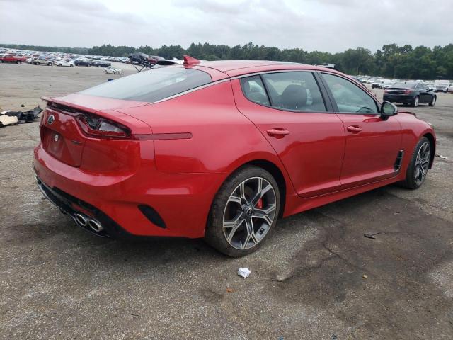 KNAE55LCXJ6040026 - 2018 KIA STINGER GT2 RED photo 3