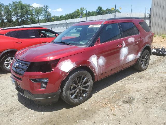 1FM5K7D8XJGC62976 - 2018 FORD EXPLORER XLT 红色 照片 1