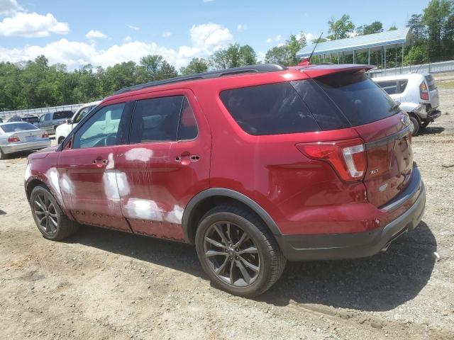 1FM5K7D8XJGC62976 - 2018 FORD EXPLORER XLT 红色 照片 2