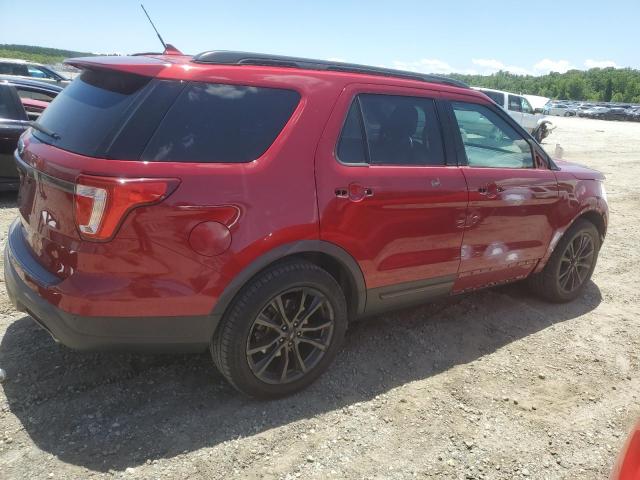 1FM5K7D8XJGC62976 - 2018 FORD EXPLORER XLT 红色 照片 3