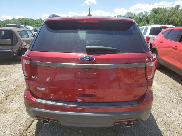 1FM5K7D8XJGC62976 - 2018 FORD EXPLORER XLT 红色 照片 6