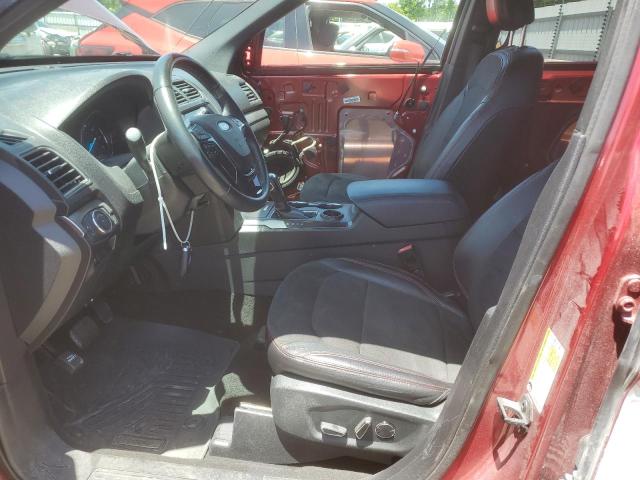 1FM5K7D8XJGC62976 - 2018 FORD EXPLORER XLT 红色 照片 7
