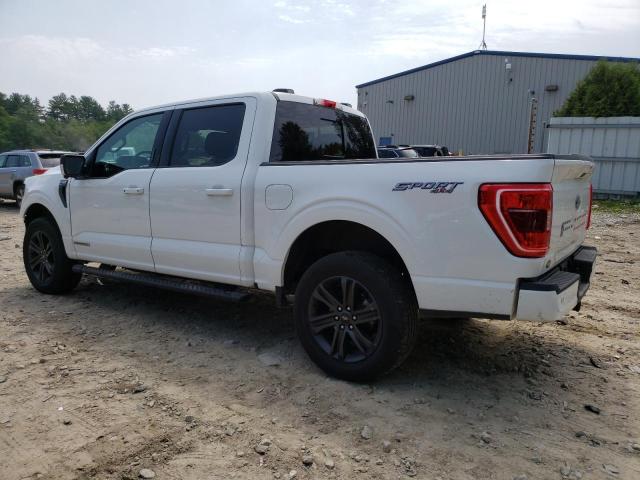 1FTFW1ED7MFC57346 - 2021 FORD F150 SUPERCREW WHITE photo 2