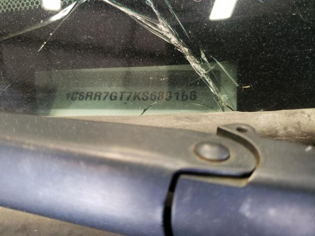 1C6RR7GT7KS689166 - 2019 RAM 1500 CLASS SLT 双色 照片 12