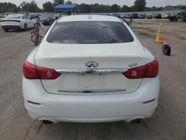 JN1BV7AP7EM675751 - 2014 INFINITI Q50 BASE WHITE photo 6