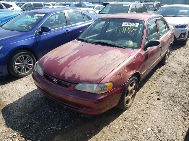 2T1BR12E5XC220781 - 1999 TOYOTA COROLLA VE RED photo 1