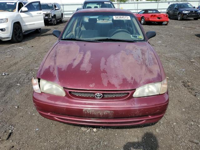 2T1BR12E5XC220781 - 1999 TOYOTA COROLLA VE RED photo 5