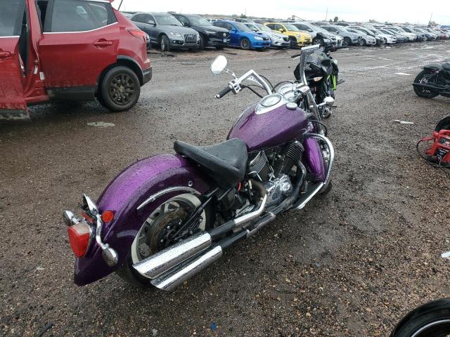 JYAVP11E17A105325 - 2007 YAMAHA XVS1100 PURPLE photo 4