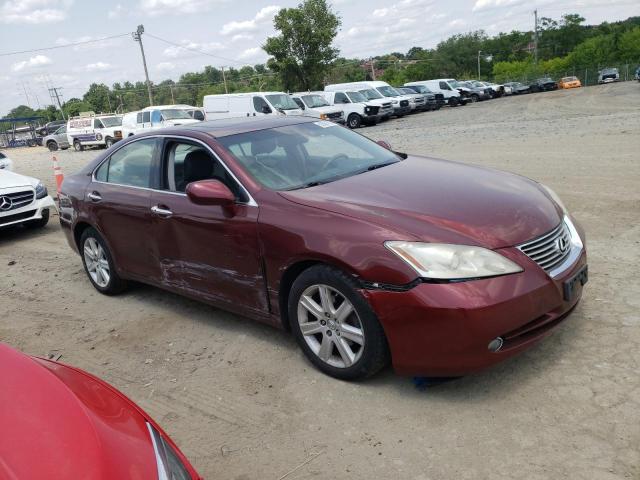 JTHBJ46G372005577 - 2007 LEXUS ES 350 MAROON photo 4