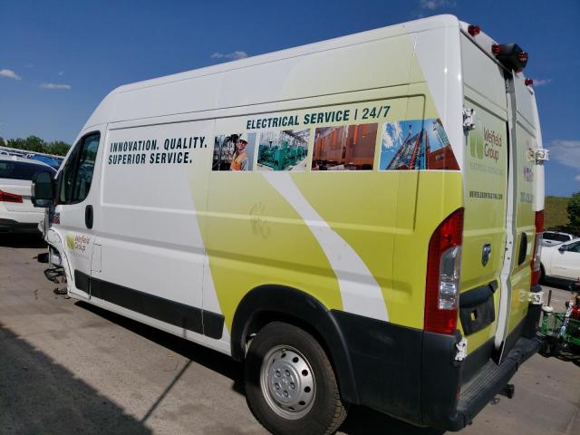 3C6TRVCG8KE506461 - 2019 RAM PROMASTER 2500 HIGH WHITE photo 2