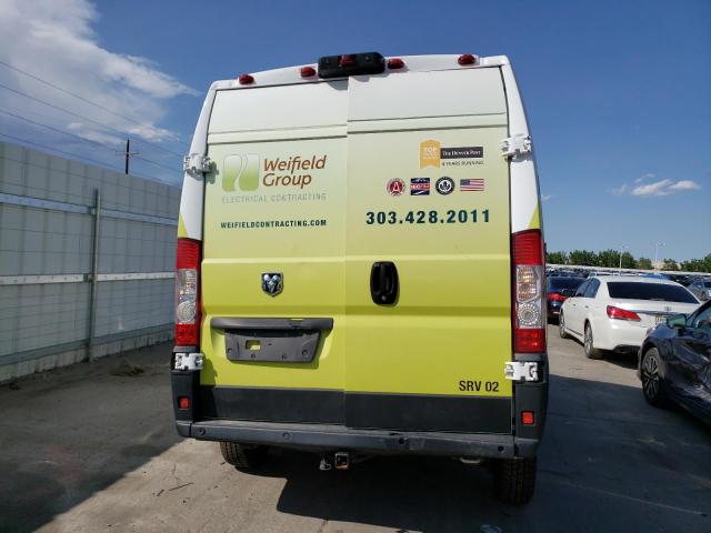 3C6TRVCG8KE506461 - 2019 RAM PROMASTER 2500 HIGH WHITE photo 6