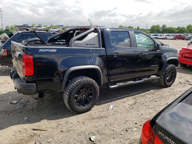 1GCGTEEN5M1159605 - 2021 CHEVROLET COLORADO ZR2 BLACK photo 3