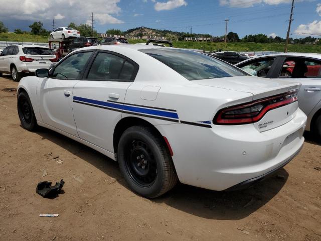 2C3CDXKT4KH749579 - 2019 DODGE CHARGER POLICE WHITE photo 2