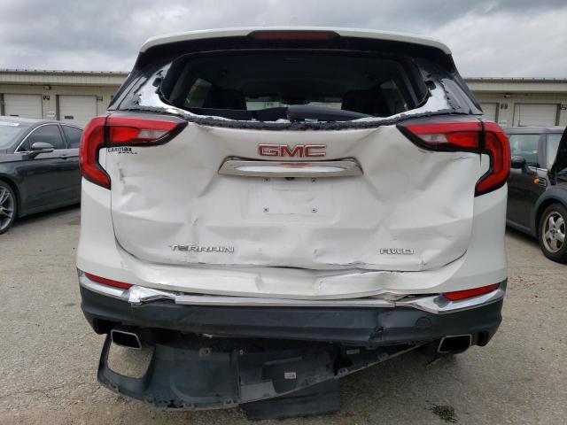 3GKALVEX6KL280810 - 2019 GMC TERRAIN SLT WHITE photo 6