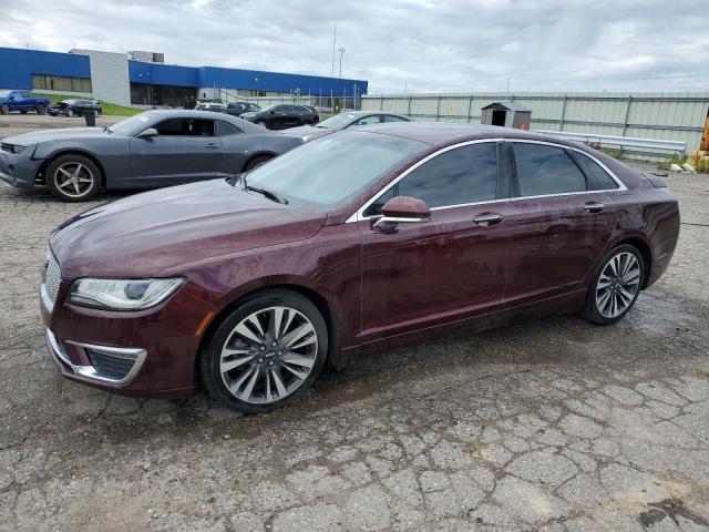 3LN6L5F97HR660273 - 2017 LINCOLN MKZ RESERVE მუქწითელი ფოტო 1