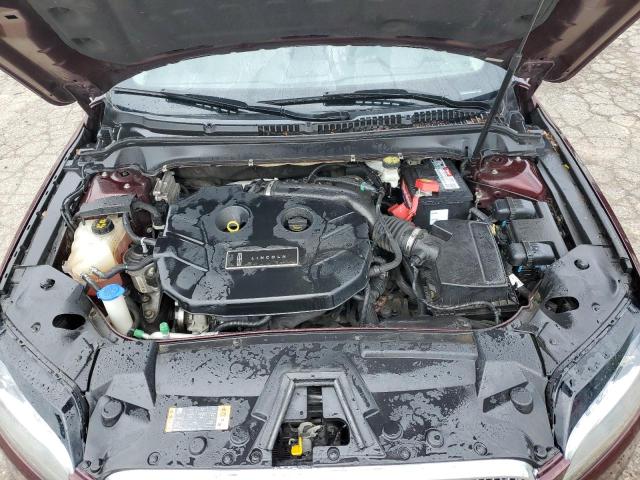 3LN6L5F97HR660273 - 2017 LINCOLN MKZ RESERVE მუქწითელი ფოტო 11