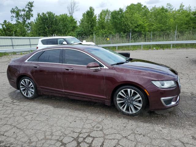 3LN6L5F97HR660273 - 2017 LINCOLN MKZ RESERVE მუქწითელი ფოტო 4