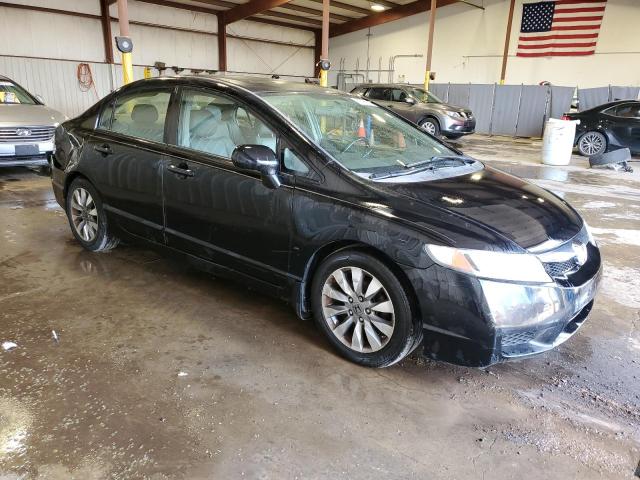 2HGFA16909H316219 - 2009 HONDA CIVIC EXL 黑色 照片 4