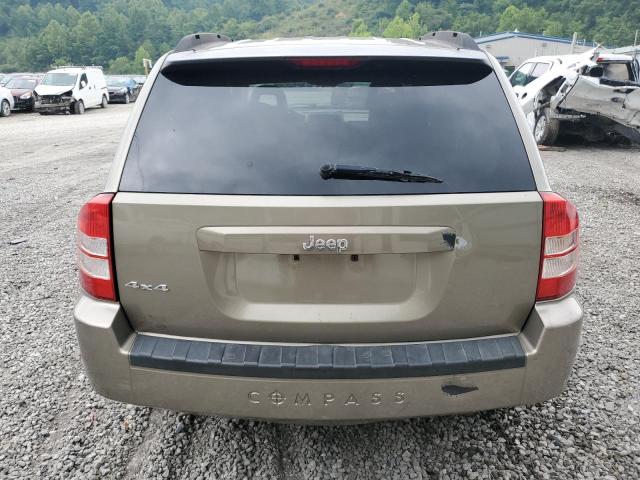 1J8FF47WX7D302904 - 2007 JEEP COMPASS TAN photo 6