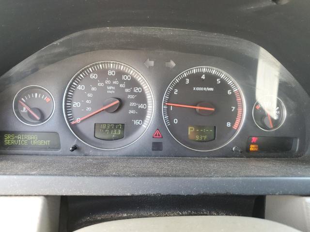 YV1CY59H141122520 - 2004 VOLVO XC90 SILVER photo 9