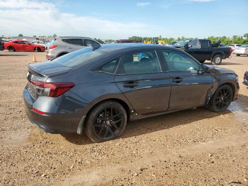 2HGFE4F86SH309147 - 2025 HONDA CIVIC SPORT GRAY photo 3