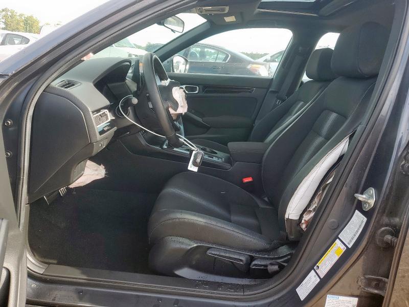 2HGFE4F86SH309147 - 2025 HONDA CIVIC SPORT GRAY photo 7