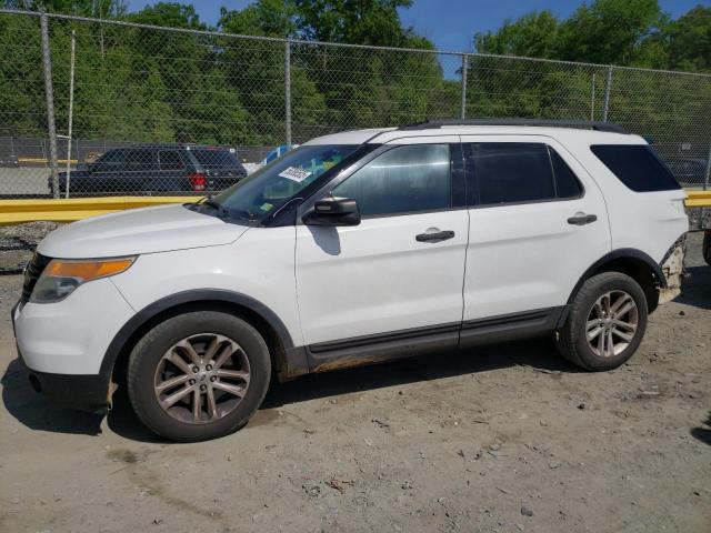 1FM5K8AR2DGC87202 - 2013 FORD EXPLORER POLICE INTERCEPTOR 白色 照片 1