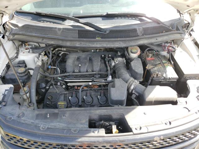 1FM5K8AR2DGC87202 - 2013 FORD EXPLORER POLICE INTERCEPTOR 白色 照片 12