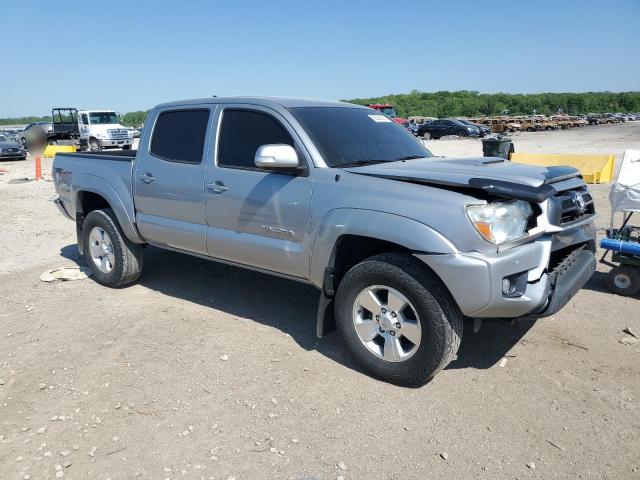 3TMLU4EN5FM181597 - 2015 TOYOTA TACOMA DOUBLE CAB 银色 照片 4