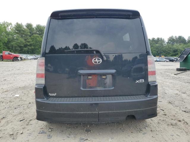 JTLKT324X64091060 - 2006 TOYOTA SCION XB BLACK photo 6