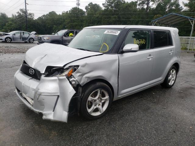 JTLKE50E381002158 - 2008 SCION SCION XB SILVER photo 2