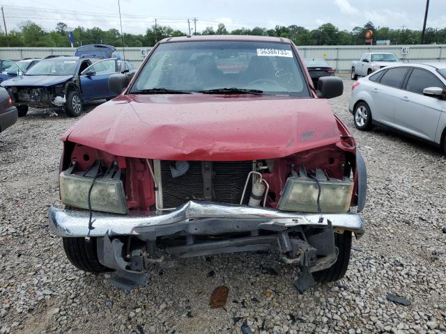 1GCDS136568179096 - 2006 CHEVROLET COLORADO BURGUNDY photo 5